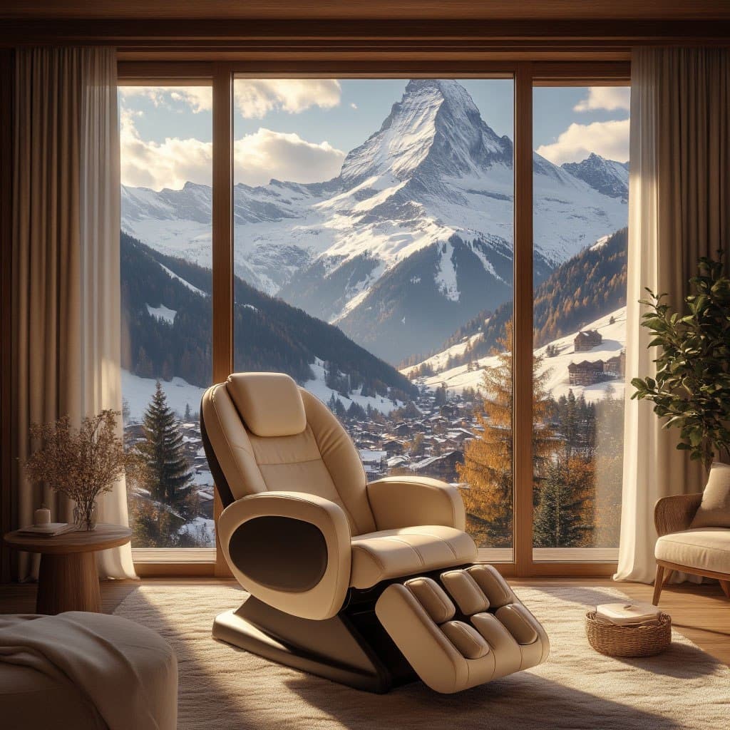 Массажное кресло в интерьере